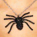 Black Widow Costume Necklace - Perfect for Witch Costumes - Gothic Costumes and Just Scary Costumes!