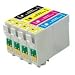 4pk Premium Epson Remanufactured #69 / T069120 for Epson Stylus NX105, NX110, NX115, NX215, NX305, NX415, NX510, NX515 WorkForce 310, 315, 610, 615 (T069- BK, C, M, Y)