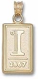 Illinois Fighting Illini I 1867 Pendant - 14KT Gold Jewelry