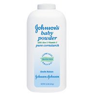 Johnsons Baby Powder with Aloe & Vitamin E Pure Cornstarch, #3059 - 22 Oz