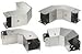 Hoffman CT44EOC90SS 90 Deg Elbow Outside Cover 4x4