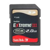 SanDisk Extreme III - Flash memory card - 2 GB - SD