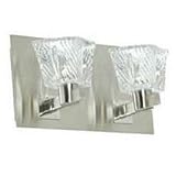 Contemporary Lamps, Triton Two Light Vanity Bath Bar by Eurofase--Excellent customer service--see our feedback.
