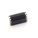 Review Laurey  / Laurey 29mm Leather Knob- satin nickel/ black