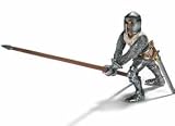 Schleich White and Gold Pikeman - World of Knights
