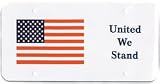 ROADPRO - DAS NOVELTY U.S.A. Flag License Plate - Vinyl FLAG3