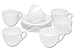 Churchill Serenity Tea Set Fine Bone China White Ref SERE12T1