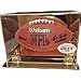 New York Jets Gold Mirror Football Display Case