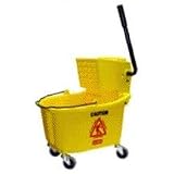 Buy 31 QT MOP BUCKET & SIDE PRESS WRINGER by Harper Brush