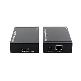SANOXY Hdmi Extender Adapter Over 1 Single Cat5e /6 (Up to 150 Feet) 1080p Extension Cable