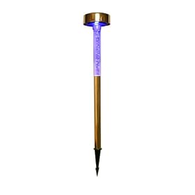 Mr. Light 26-Inch LED Garden Stake with Color-Changing or Fixed Color Solar Powered Bubble... by 