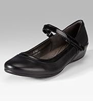 Footglove™ Fashion Freshfeet Riptape Dolly Shoes with Insolia® Flex & Silver Technology