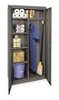 Storelogic 1UEZ1 Unassembled Combo Cabinet, H 78, W 36, Gray
