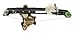 Dorman 741-585 Rear Passenger Side Power Window Regulator and Motor Assembly Compatible with Select Ford Models