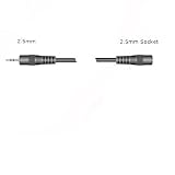 Ex-Pro - 2.5mm Stereo jack extension - 2m - Extend your PDA/MP3 or other 2.5mm socket by 2m (Plug to Socket).