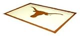 4ftx6ft Jute Boucle Rug Texas Longhorns