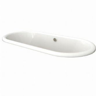 Archive Airbath Tub with Finish: White