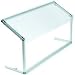Sneeze Guard, 60 in, Adjustable/Portable, Single Sided, Clear Acrylic