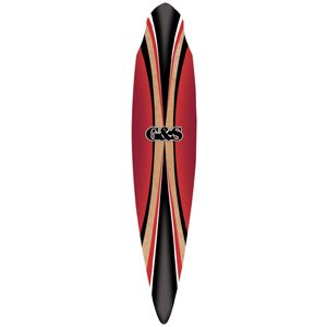 Buy G&S Fibreflex G&S 44x8.75 Blacktip Camber, Concave by G&S Fibreflex
