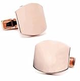 Rose Gold Classic Engravable Cufflinks - Other Formal Wear - Cufflinks