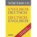 W�rterbuch Deutsch/Englisch