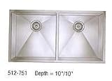 Blanco 512751 BlancoPrecision, Large Equal Double Bowl - 512751