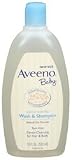 Aveeno Baby Wash & Shampoo, 18-Fluid Ounces Bottles (Pack of 3)