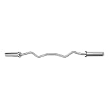 Body Solid 47 Olympic Curl Bar (Chrome)