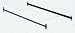 Bolt-On 76" Twin/Full Rails with 2 Crossties By Hollywood Bed Frame