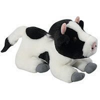 Multipet Look Who's Talking Cow Dog Toy