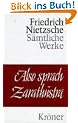 Also sprach Zarathustra: Ein Buch f�r alle und keinen