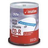 Imation Corp 100PK CDR 700MB 80MIN 52X-THERM HUB PR SPINDLE ( 17274 )