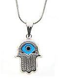 Sterling Silver Hamsa Pendant