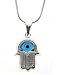 Jewelry : Sterling Silver Hamsa Pendant