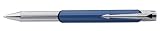 Parker Facet Agate Steel - Blue Lacquer Ballpoint Pen