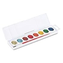 Prang Metallic Washable Watercolors (DIX80516) Category: Paints and Paint Brushes