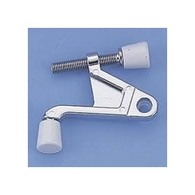  Heavy Duty Hinge Pin Door Stop, Chrome