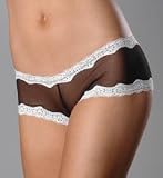 Mary Green Silk Gauze Boyshort Panties (LT8)