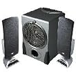 Cyber Acoustics CA-3550WB Black 2.1 Speaker System