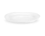 Sophie Conran by Portmeirion 14-1/2-Inch-by-12-Inch Oval Platter, White