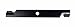 USA Mower Blades U15205BP (3) High-Lift for Exmark 103-6383 103-6383-S Length 20-1/2 in. Width 2-1/2 in. Thickness .250 in. Center Hole 15/16 in. 60 in. Deck