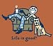 LIFE IS GOOD MENS LONG SLEEVE LOUNGE CHAIR JAKE CRUSHER TEE SHIRT