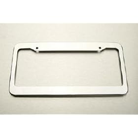 Buy License Plate Frame - High Gloss Stainless Steel by Kennedy Performance Products now!