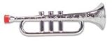 Toy Trumpet - Silver Metallic
