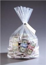 Currency Deposit Bags 12 x 20 Clear 100/Box