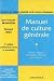 Manuel de culture générale