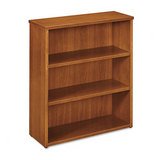 BW Wood Veneer Series Bookcase, 3 Shelves, 35-5/8w x 13d x 41h, BBC