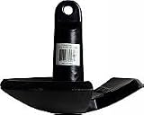 Unified Marine 50074544 Vinyl Coated River Anchor (Black, 15 Lb)