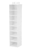 Honey-Can-Do SFT-01239 8-Shelf Hanging Organizer, White