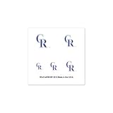 Colorado Rockies Official Logo Fingernail Tattoos